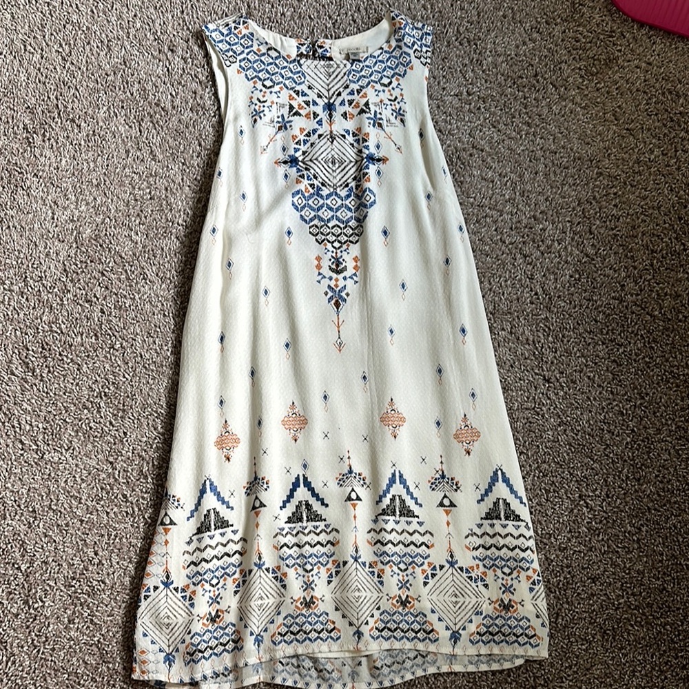 Cream Sleeveless Sundress